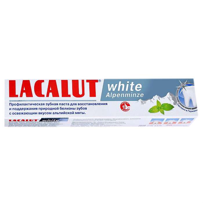 Зубная паста Lacalut White