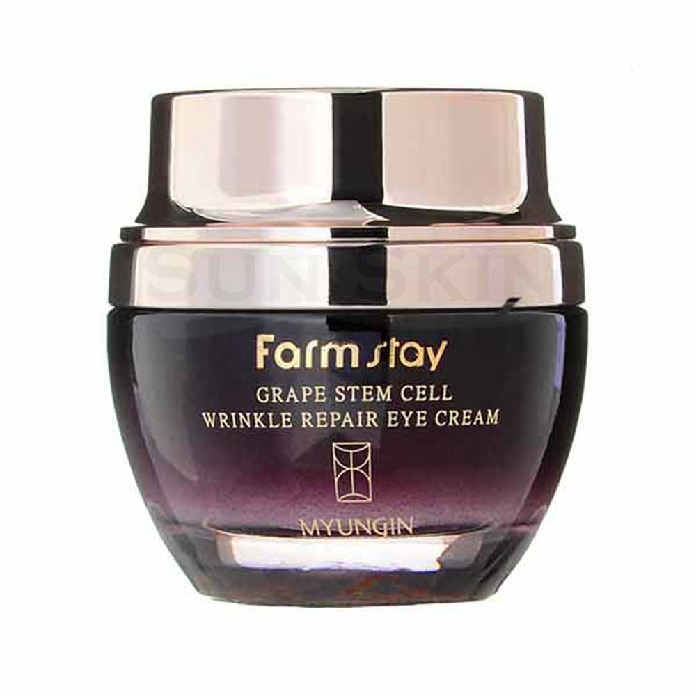 Farmstay Крем для век Grape stem cell wrinkle repair eye cream, 50 мл