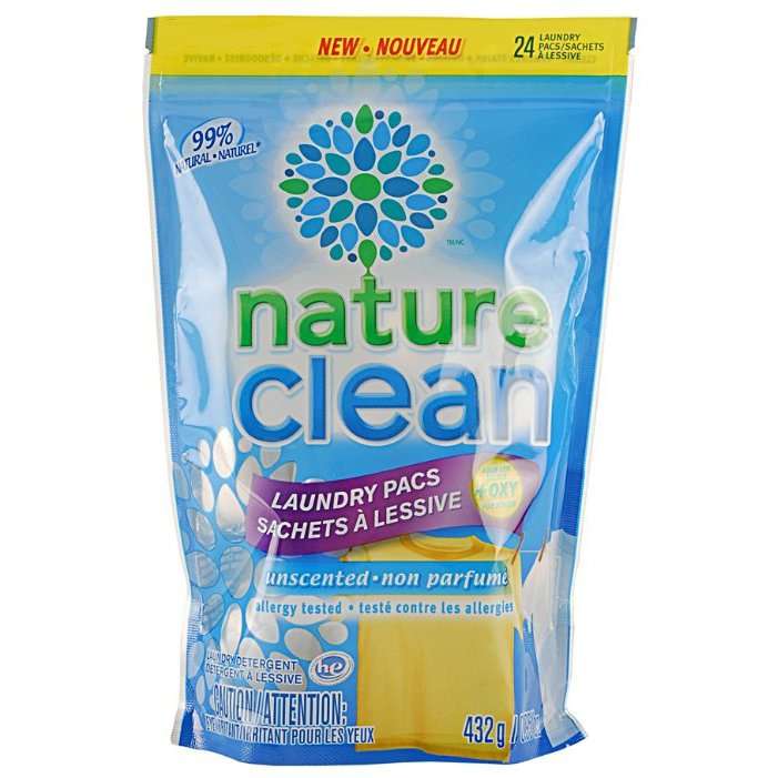 Nature Clean капсулы Laundry Pacs Non Parfum
