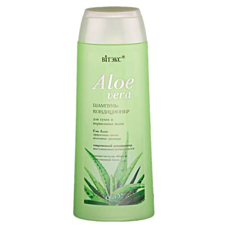 Витэкс шампунь Aloe Vera Ежедневное оздоровление для жирных волос