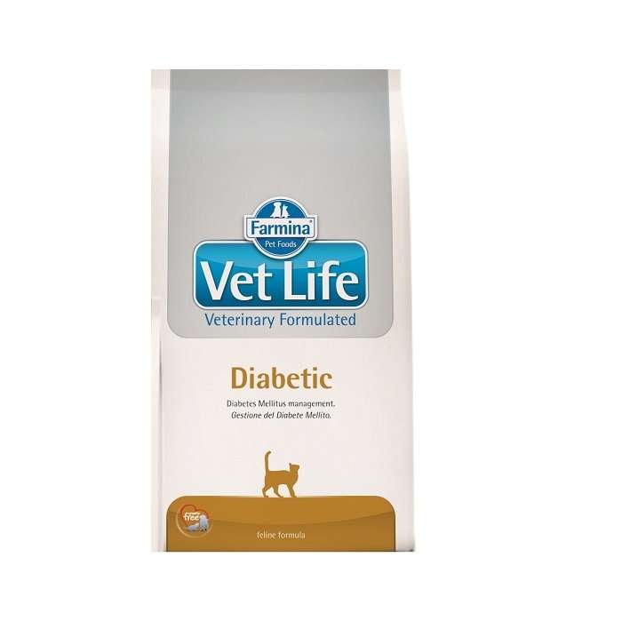 Сухой корм для кошек Farmina Vet Life при сахарном диабете 10 кг