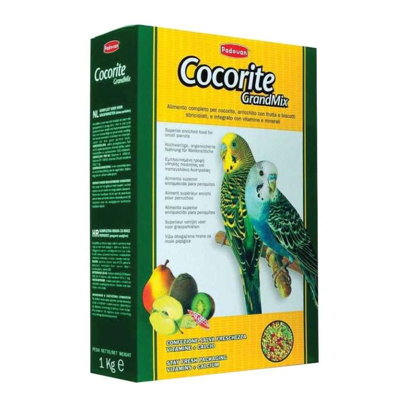 Padovan корм Grandmix Сocorite для волнистых попугаев