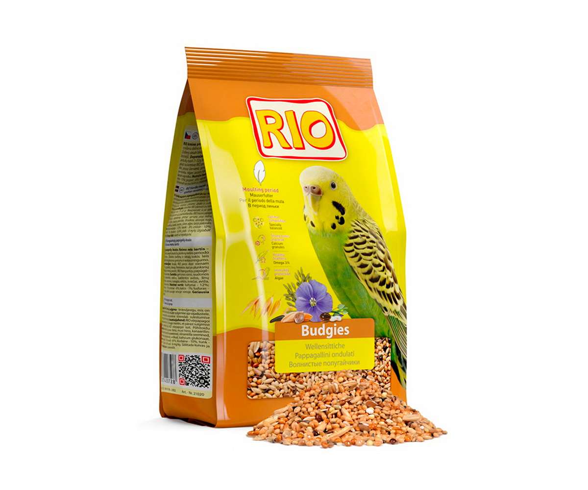 RIO корм Moulting period для волнистых попугайчиков