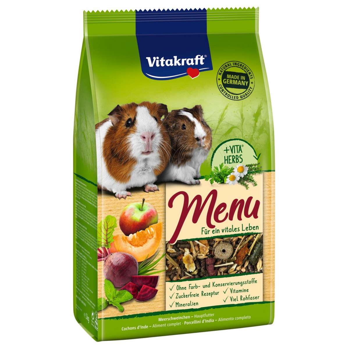 Корм для морских свинок Vitakraft Premium Menu Vital