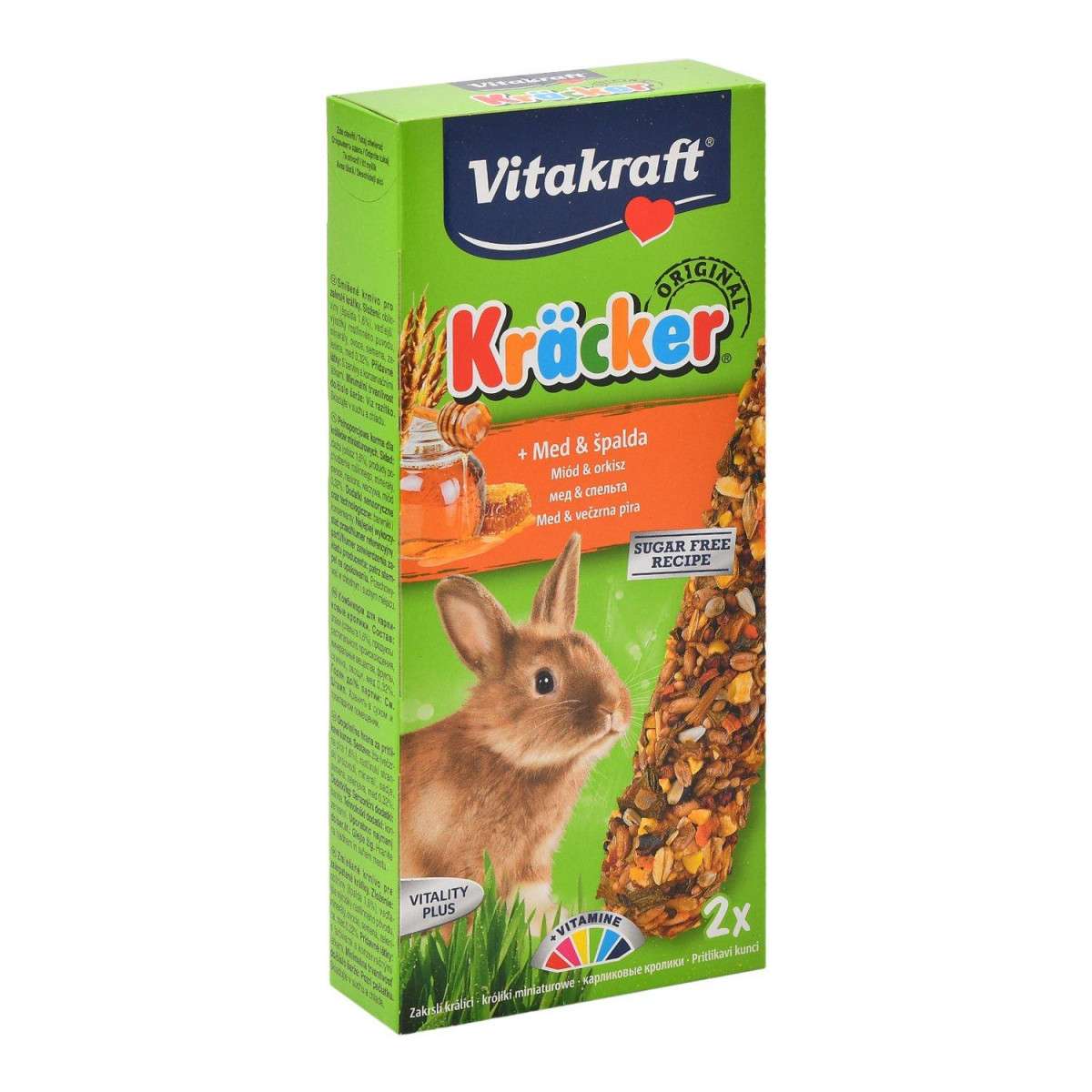 Корм для грызунов Vitakraft для кроликов Крекеры медовые 2 шт (0.05 кг)
