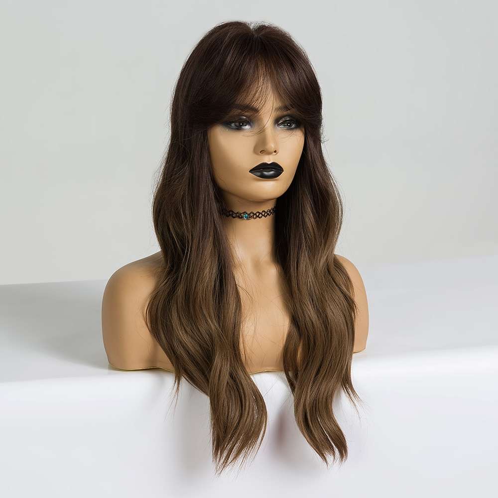 EASIHAIR, длинный парик с челкой