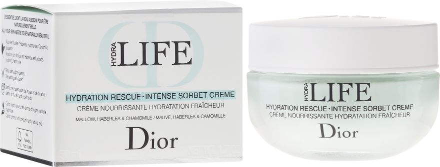 Christian Dior Hydra Life Hydration Rescue Intense Sorbet Creme Интенсивный крем-сорбе