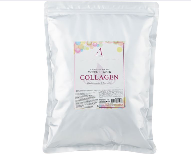 Anskin Укрепляющая альгинатная маска с гидролизованным коллагеном