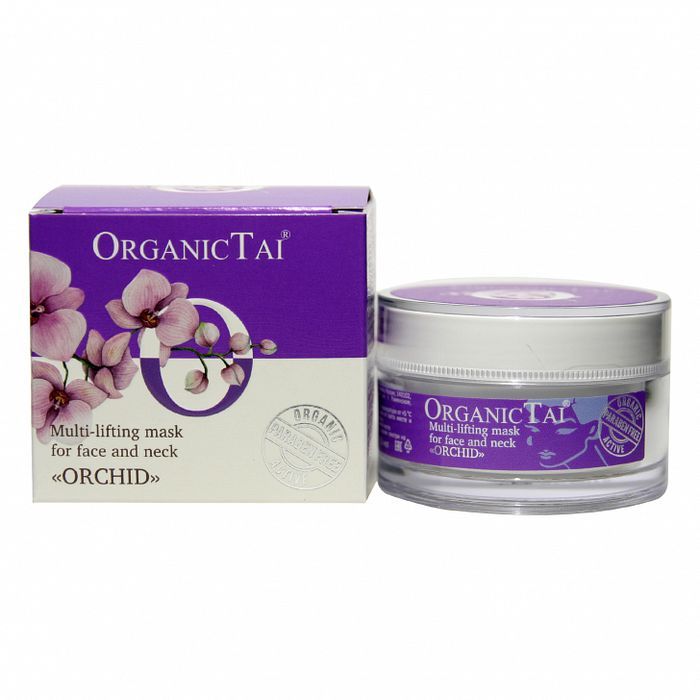 OrganicTai Мульти-лифтинг маска для лица и шеи Орхидея
