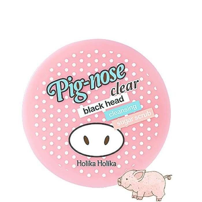 Holika Holika очищающий сахарный скраб для лица Pig-nose clear black head cleansing sugar scrub