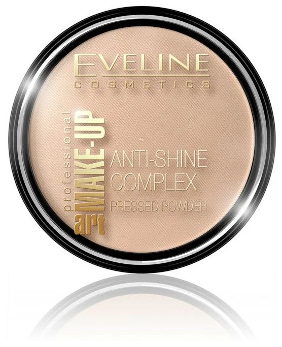 Eveline Cosmetics Пудра Art Make-Up Professional компактная Anti-Shine Complex