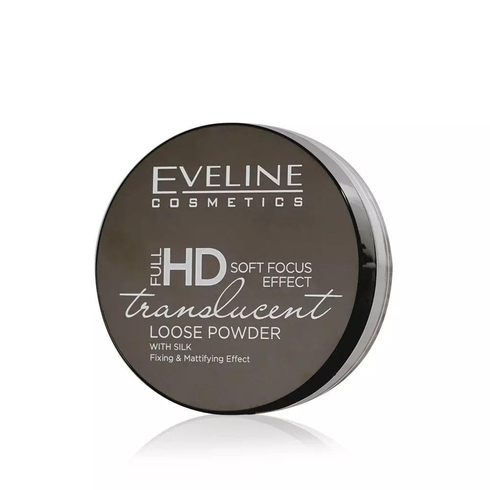 Eveline Cosmetics Пудра рассыпчатая с шелком Full HD Soft Focus Translucent Loose Powder
