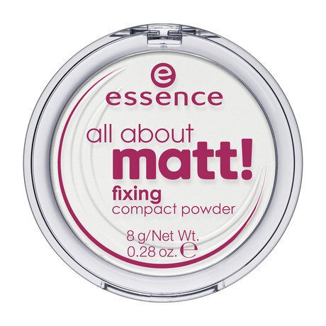 Essence компактная пудра All about matt матирующая