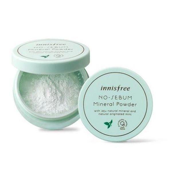 Innisfree No-Sebum пудра рассыпчатая матирующая Mineral Powder бесцветная