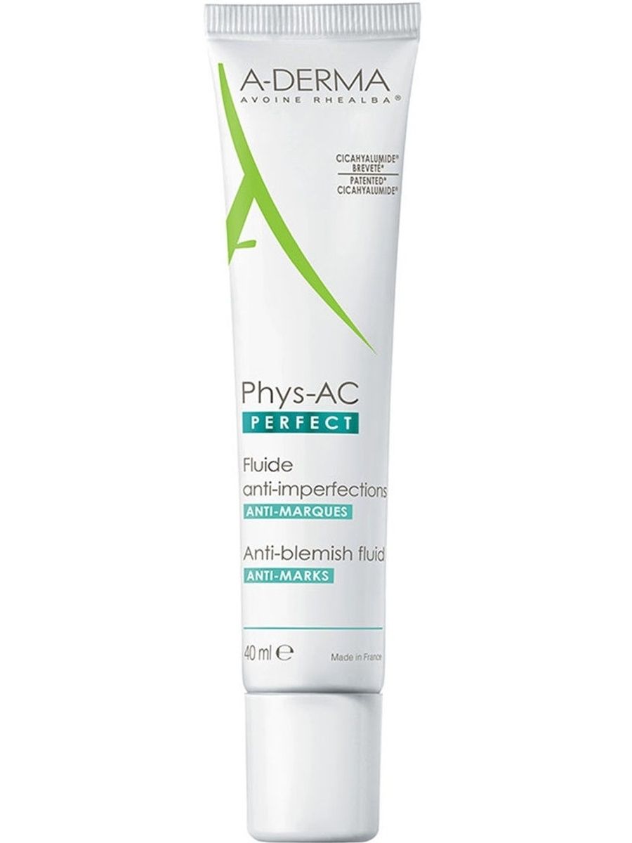 A-Derma Phys-Ac Perfect Флюид против дефектов кожи склонной к акне
