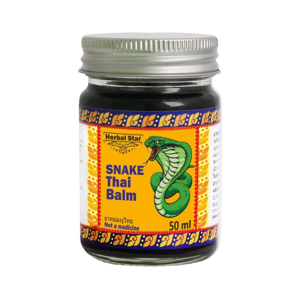 Бальзам Herbal Star Snake Thai Balm