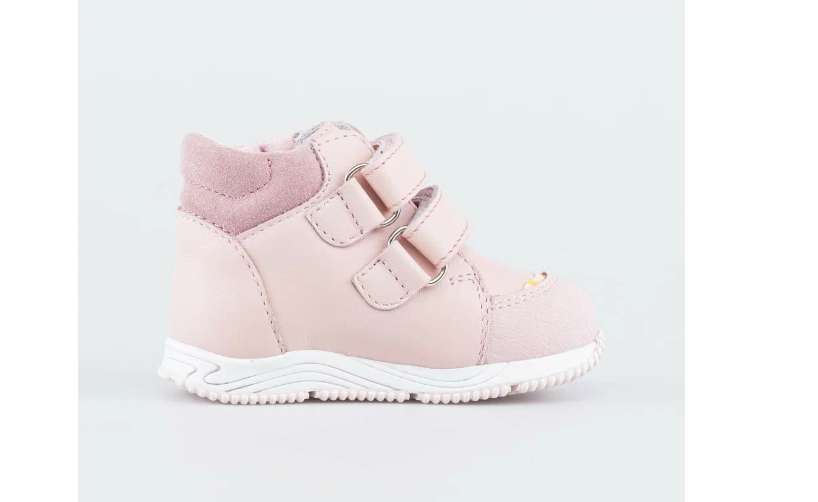 Детские ботинки демисезонные Котофей розовые