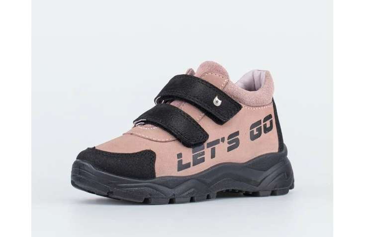 Ботинки для девочек на липучках Let's GO котофей