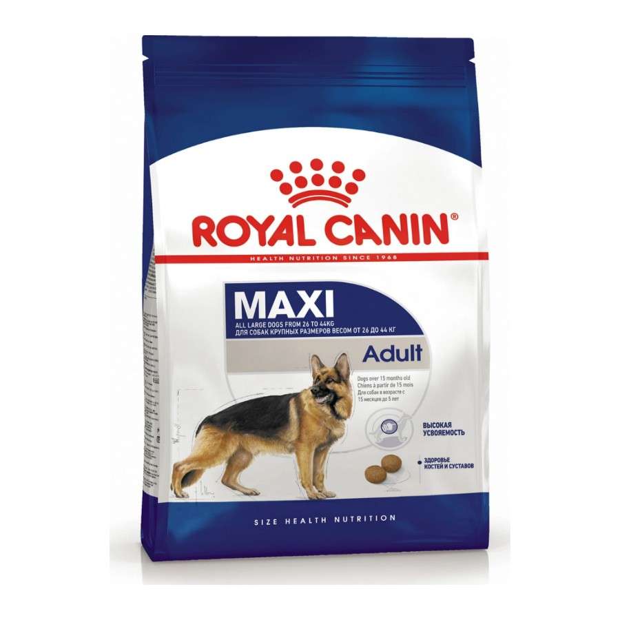 Корм для собак Royal Canin Maxi Adult сухой для взрослых собак крупных размеров от 15 месяцев 3кг