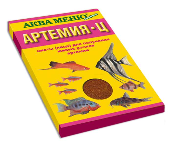 Корм для мальков и рыб АКВА МЕНЮ Артемия-Ц универсальный 35г