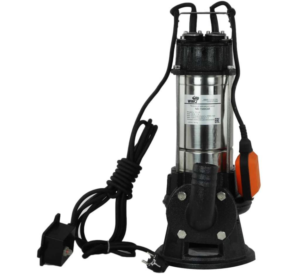 Фекальный насос WWQ NB-1500GM
