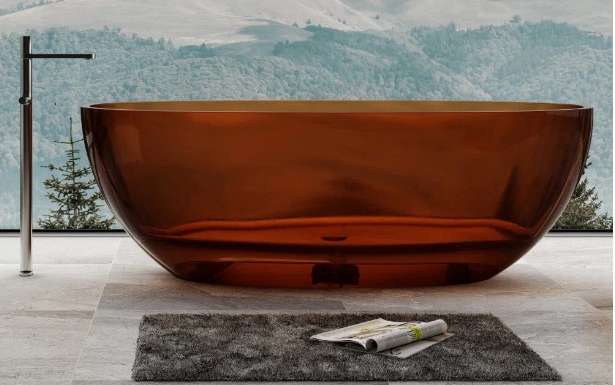 Ванна ABBER Kristall AT9701Opal