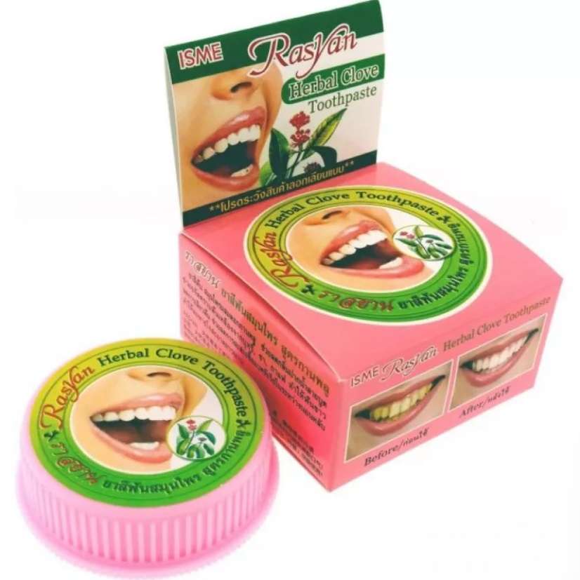 Зубная паста Herbal Clove Toothpaste Whitening Teeth - ISME Rasyan
