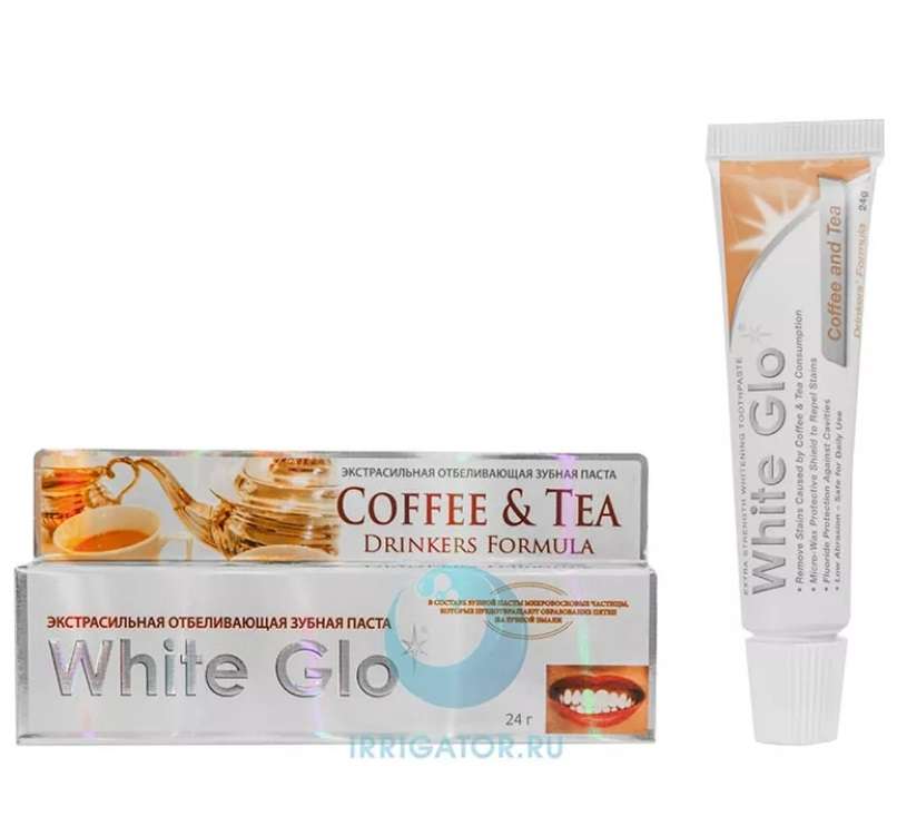 Зубная паста White Glo Coffee & Tea Drinkers Formula