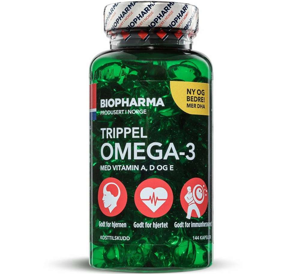 Biopharma Тройная Омега-3 капс.