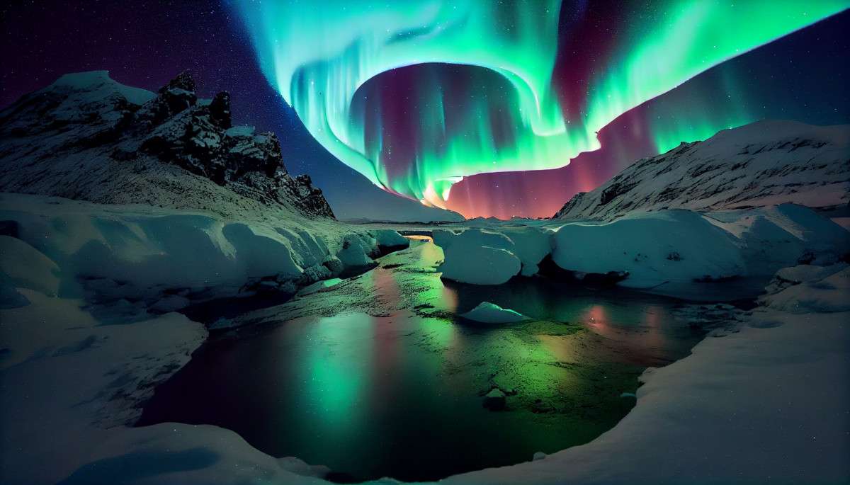 северное сияние