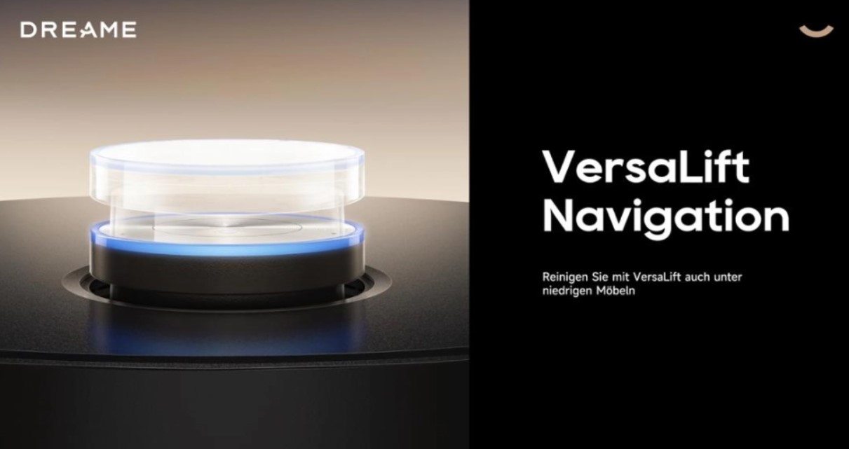 Ещё одной ключевой инновацией в робот-пылесосе Dreame является система VersaLift Navigation