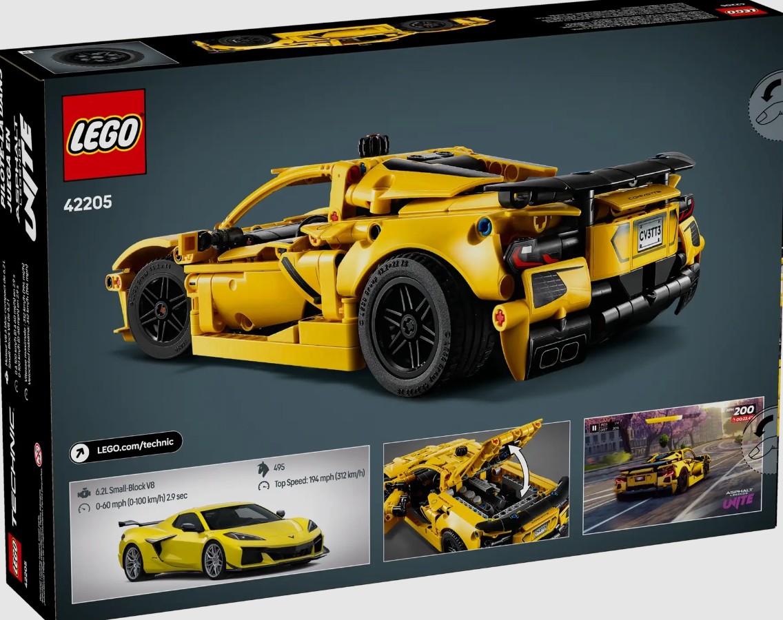 Где купить LEGO Technic Chevrolet Corvette Stingray? Пока что только на официальном сайте LEGO