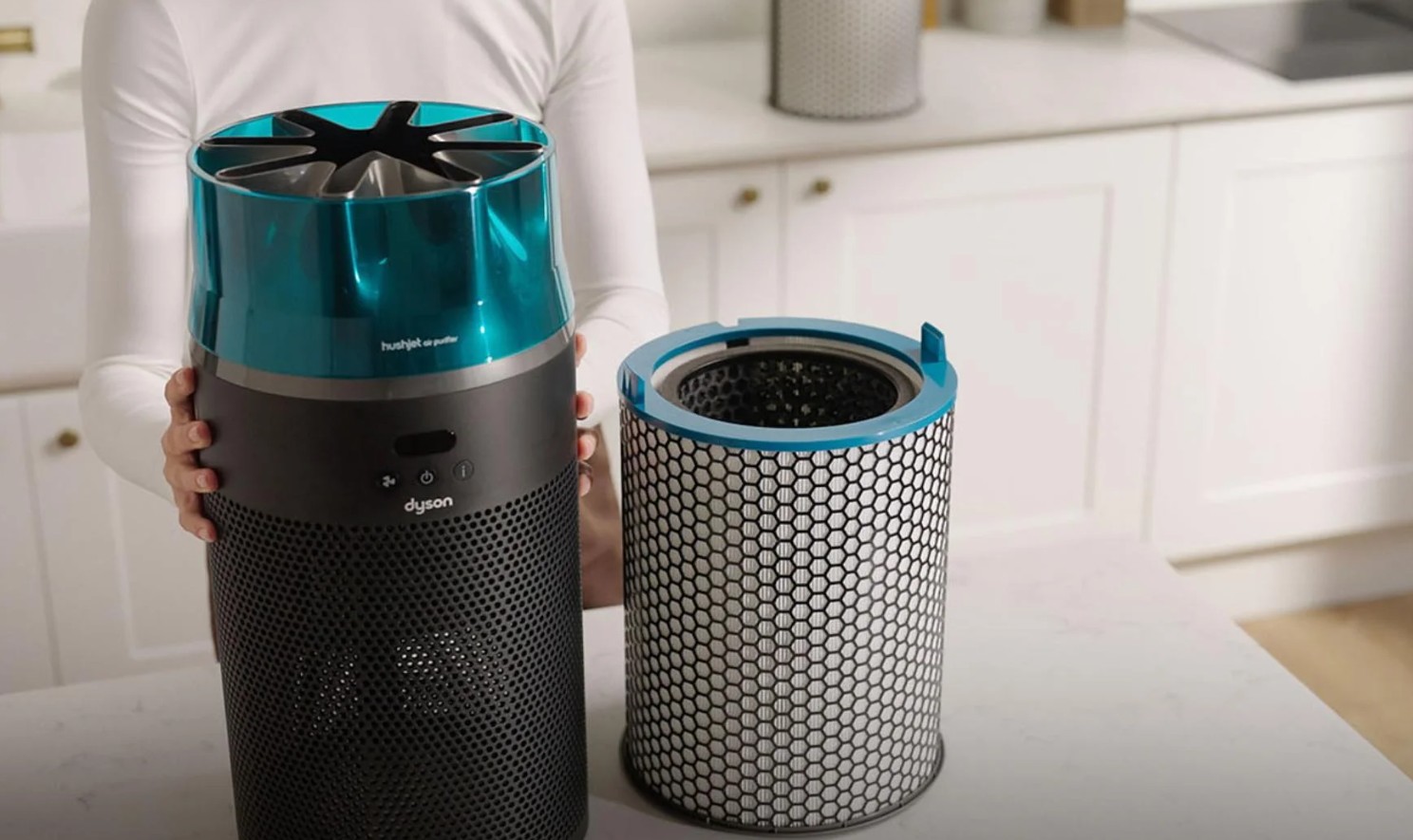 Очиститель воздуха Dyson HushJet Purifier Compact — самый тихий премиум-очиститель