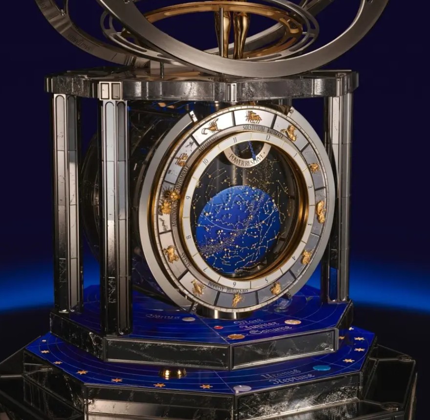 Часы La Quête du Temps - астрономический автомат, который поражает воображение.