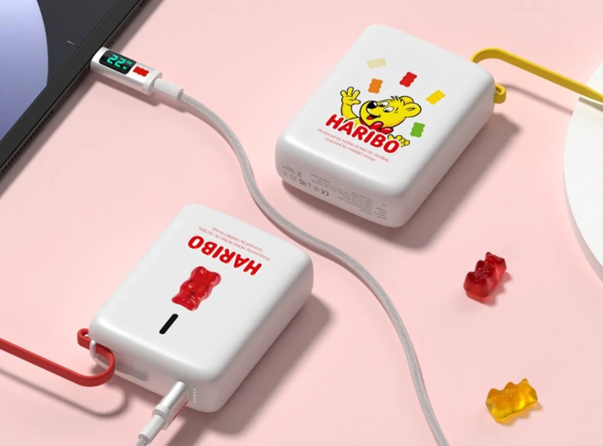 Пауэрбанк Haribo на 20 000 мА·ч стал сенсацией среди туристов